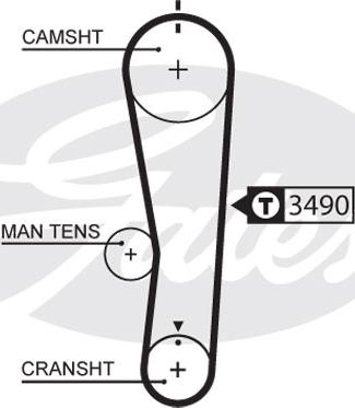 Gates 5637XS - Timing Belt onlydrive.pro