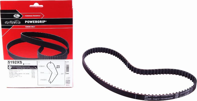 Gates 5192XS - Timing Belt onlydrive.pro