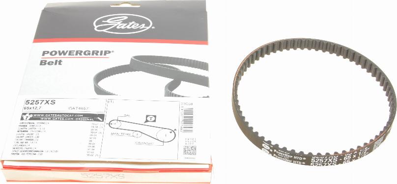 Gates 5257XS - Timing Belt onlydrive.pro