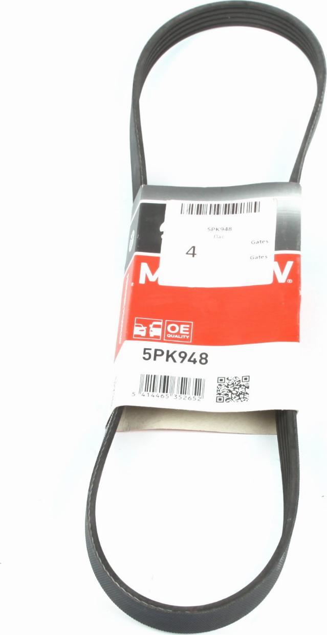 Gates 5PK948 - Ķīļrievu siksna onlydrive.pro