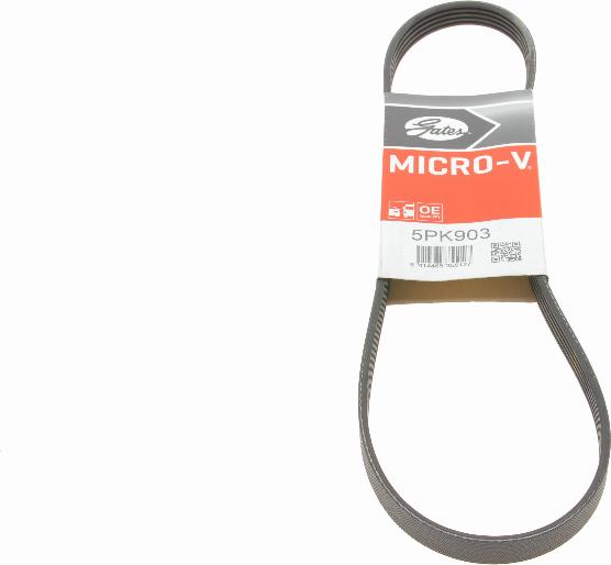 Gates 5PK903 - V-Ribbed Belt onlydrive.pro