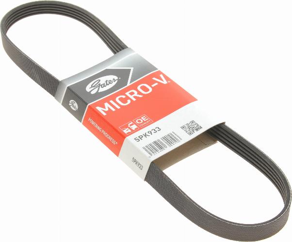 Gates 5PK933 - V-Ribbed Belt onlydrive.pro