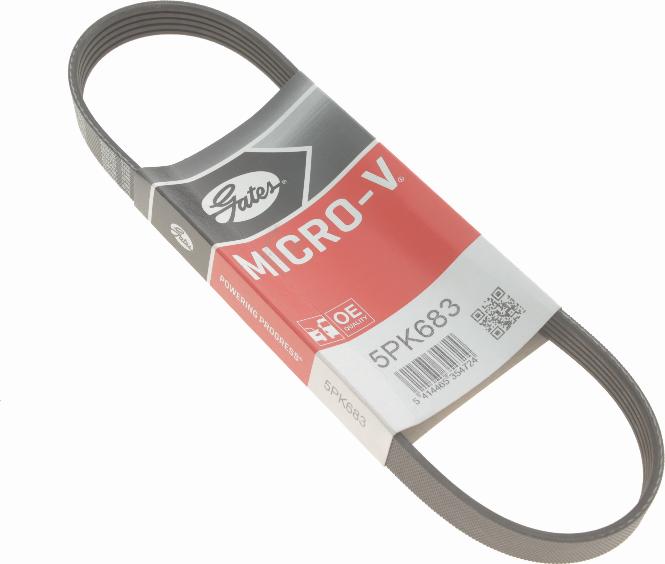 Gates 5PK683 - V-Ribbed Belt onlydrive.pro