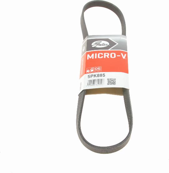 Gates 5PK885 - V-Ribbed Belt onlydrive.pro