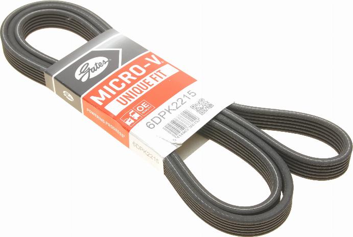 Gates 6DPK2215 - V-Ribbed Belt onlydrive.pro