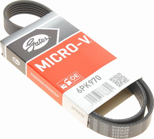 Gates 6PK970 - V-Ribbed Belt onlydrive.pro