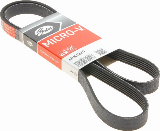 Gates 6PK1520 - V-Ribbed Belt onlydrive.pro