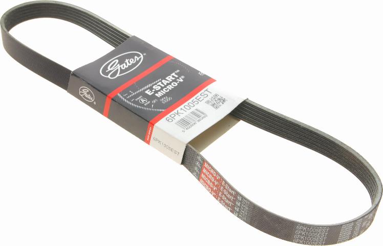 Gates 6PK1005EST - V-Ribbed Belt onlydrive.pro