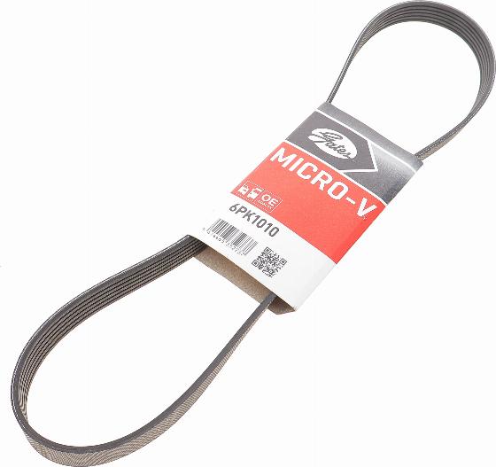 Gates 6PK1010 - V-Ribbed Belt onlydrive.pro