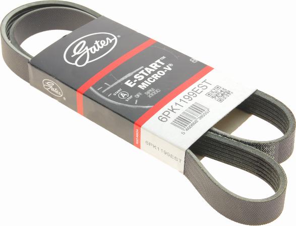 Gates 6PK1199EST - V-Ribbed Belt onlydrive.pro