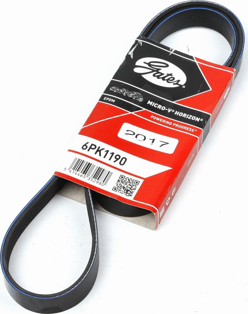 Gates 6PK1190 - Ķīļrievu siksna onlydrive.pro