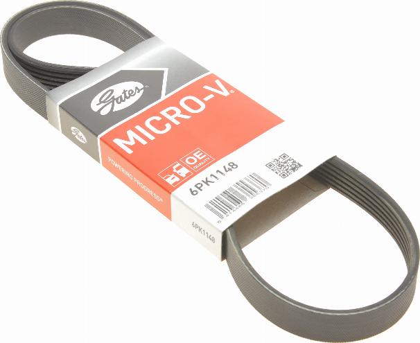 Gates 6PK1148 - V-Ribbed Belt onlydrive.pro