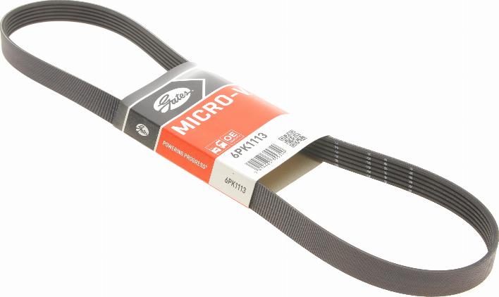 Gates 6PK1113 - V-Ribbed Belt onlydrive.pro