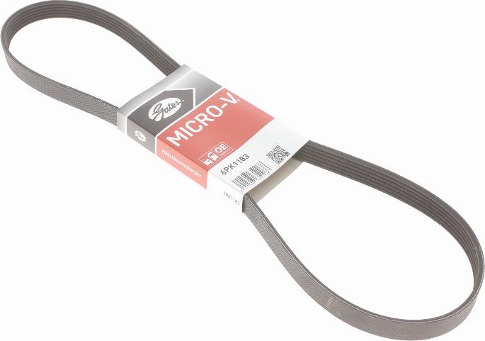 Gates 6PK1183 - V formos rumbuoti diržai onlydrive.pro