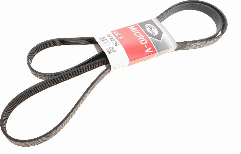 Gates 6PK2138 - V formos rumbuoti diržai onlydrive.pro