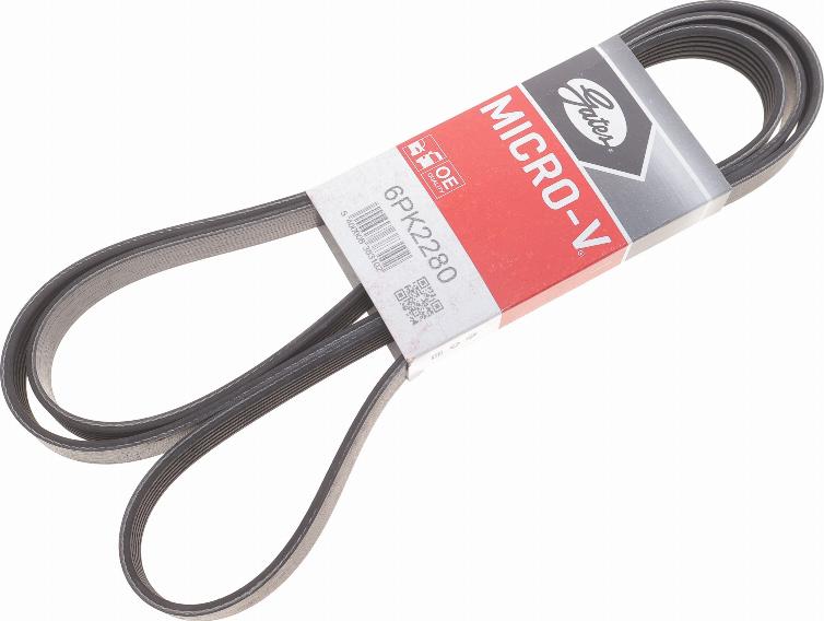 Gates 6PK2280 - V-Ribbed Belt onlydrive.pro