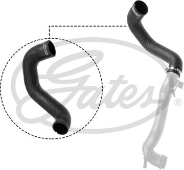 Gates 09-0514 - Charger Intake Air Hose onlydrive.pro