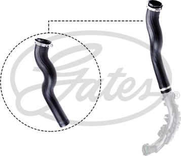 Gates 09-0532 - Charger Intake Air Hose onlydrive.pro