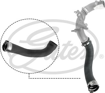 Gates 09-0528 - Charger Intake Air Hose onlydrive.pro