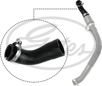 Gates 09-0622 - Charger Intake Air Hose onlydrive.pro