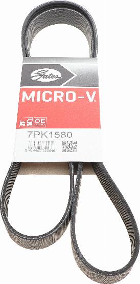 Gates 7PK1580 - V-Ribbed Belt onlydrive.pro