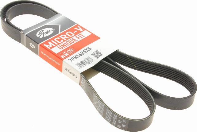 Gates 7PK1685XS - V-Ribbed Belt onlydrive.pro