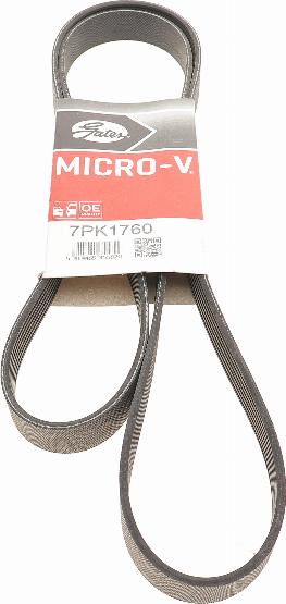 Gates 7PK1760 - V-Ribbed Belt onlydrive.pro