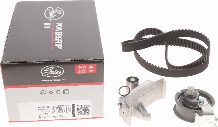 Gates K015491XS - Timing Belt Set onlydrive.pro