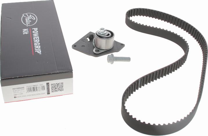 Gates K015552XS - Timing Belt Set onlydrive.pro