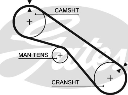 Gates K015321XS - Timing Belt Set onlydrive.pro