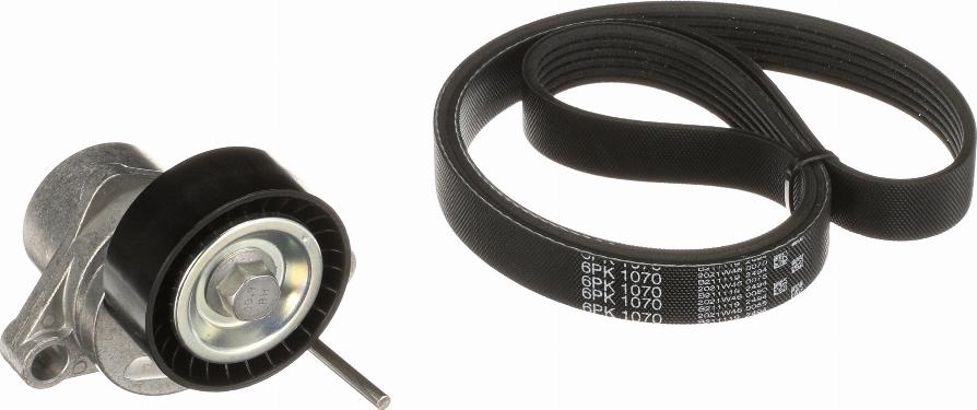 Gates K016PK1070 - V-Ribbed Belt Set onlydrive.pro