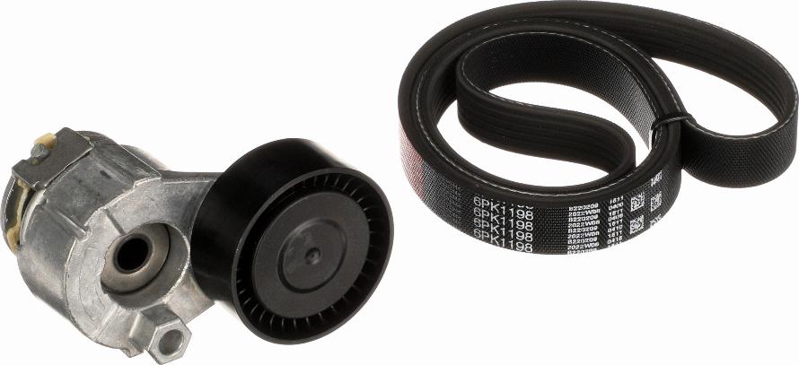 Gates K016PK1198 - V-Ribbed Belt Set onlydrive.pro