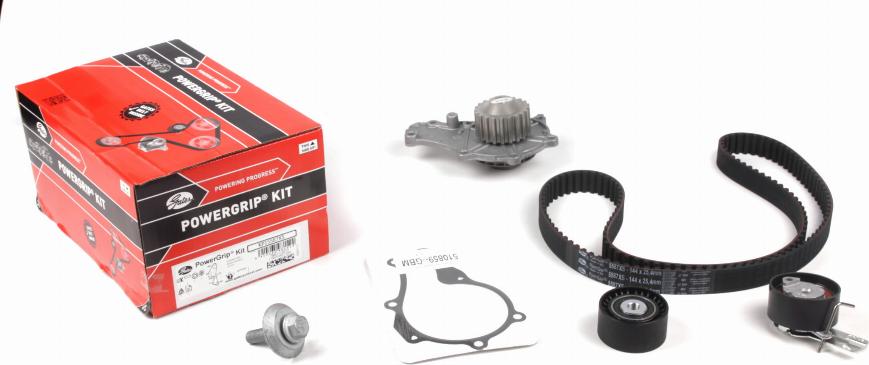 Gates KP15587XS - Water Pump & Timing Belt Set onlydrive.pro