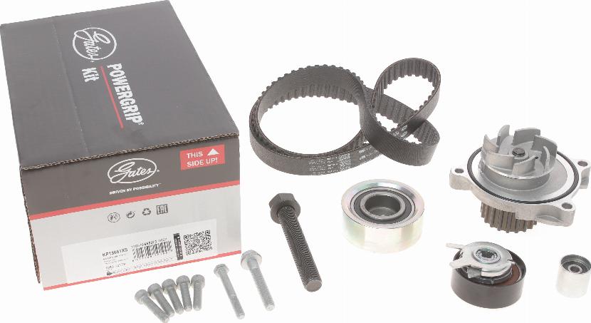 Gates KP15661XS - Water Pump & Timing Belt Set onlydrive.pro