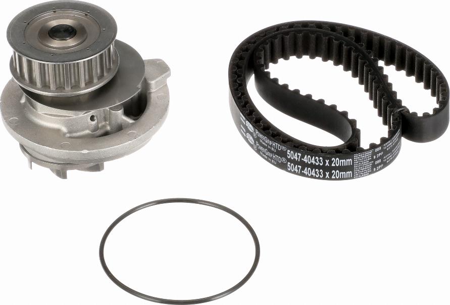 Gates KP25047 - Water Pump & Timing Belt Set onlydrive.pro