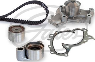 Gates KP2T257 - Water Pump & Timing Belt Set onlydrive.pro