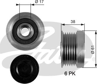 Gates OAP7036 - Rihmaratas,generaator onlydrive.pro