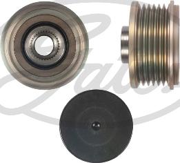 Gates OAP7238 - Pulley, alternator, freewheel clutch onlydrive.pro