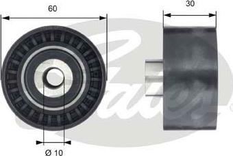 Gates T42199 - Ohjainrulla, hammashihna onlydrive.pro