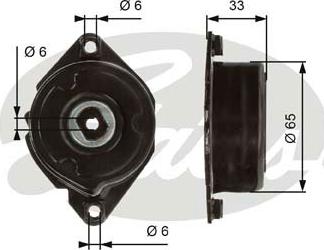 Gates T39013 - Belt Tensioner, v-ribbed belt onlydrive.pro