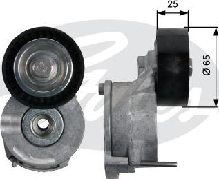 Gates T39186 - Belt Tensioner, v-ribbed belt onlydrive.pro