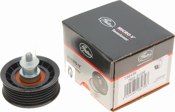 Gates T36456 - Pulley, v-ribbed belt onlydrive.pro