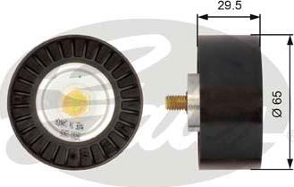 Gates T36081 - Kreipiantysis skriemulys, V formos rumbuotas diržas onlydrive.pro