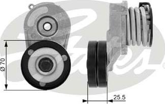 Gates T38432 - Belt Tensioner, v-ribbed belt onlydrive.pro