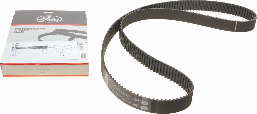 Gates T257 - Timing Belt onlydrive.pro