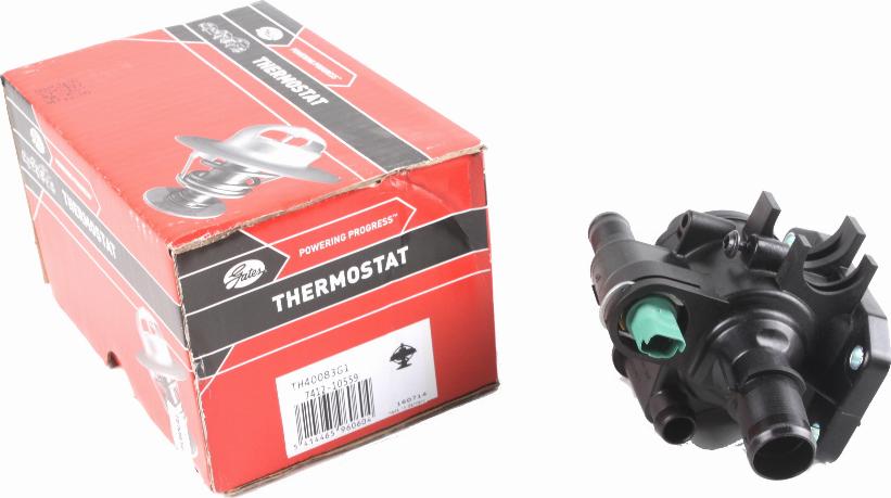 Gates TH40083G1 - Coolant thermostat / housing onlydrive.pro