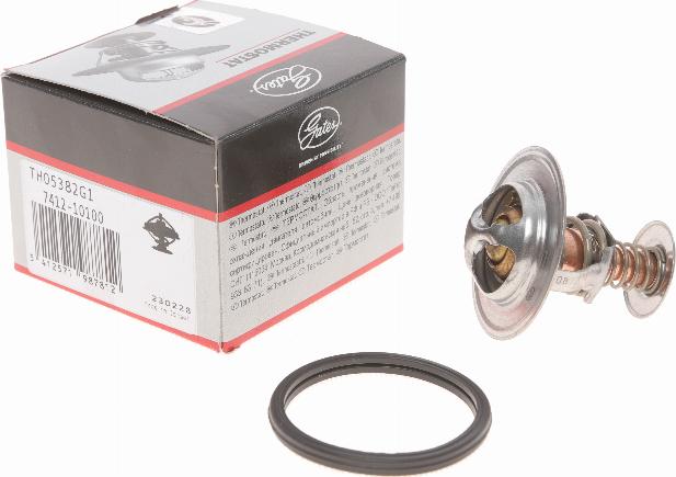 Gates TH05382G1 - Coolant thermostat / housing onlydrive.pro