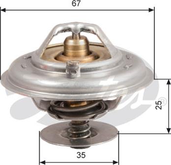 Gates TH14380G1 - Termostats, Dzesēšanas šķidrums onlydrive.pro