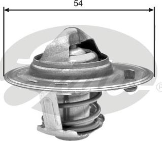 Gates TH25982G1 - Coolant thermostat / housing onlydrive.pro