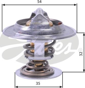 Gates TH26590G1 - Coolant thermostat / housing onlydrive.pro